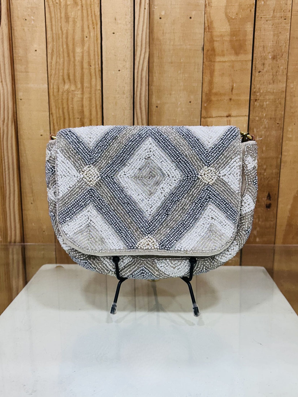 Bolso Pedrería - Camel y Dorado (Copia)