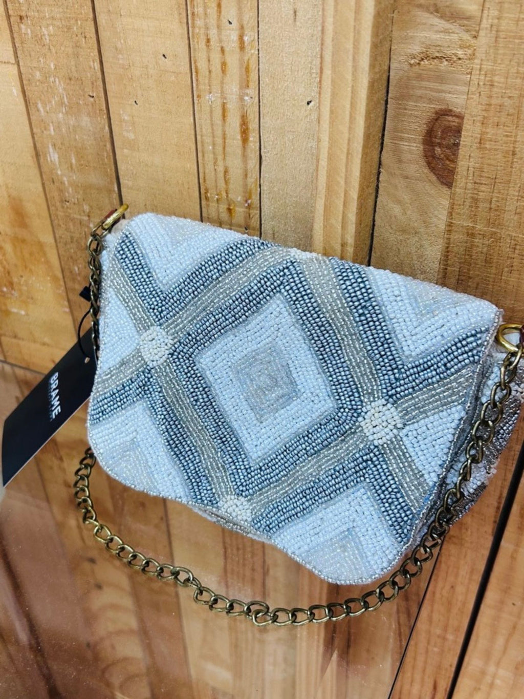 Bolso Pedrería - Camel y Dorado (Copia)