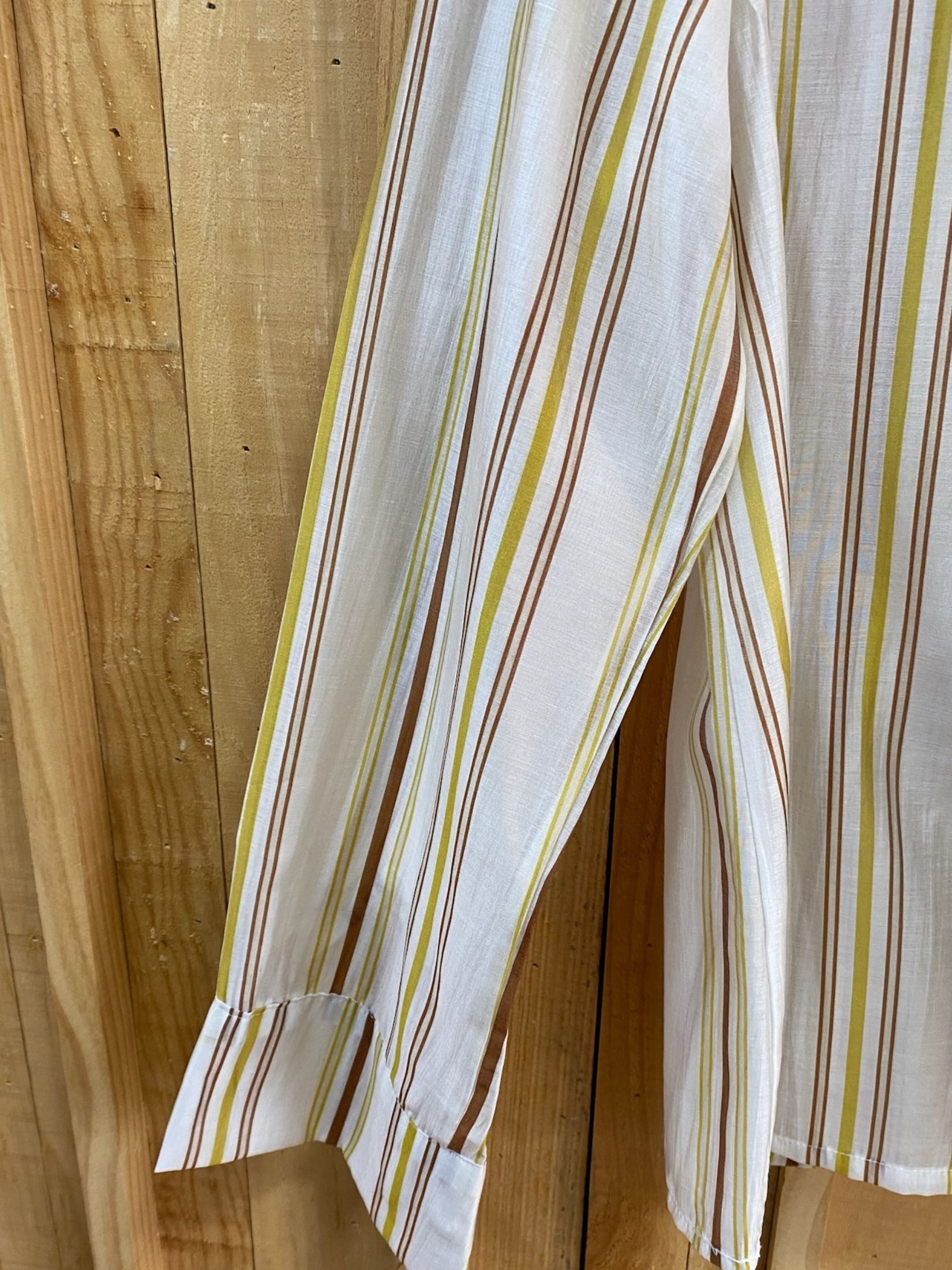 Camisa Rayas Lazada - Amarilla