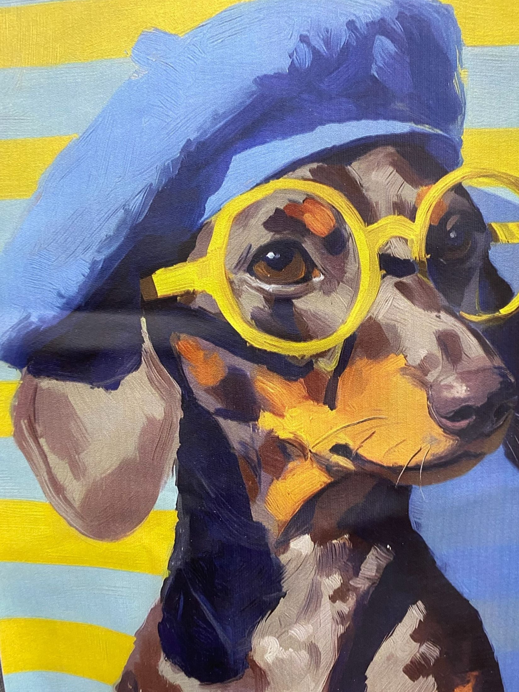 Camiseta Estampada Perro St. Tropez - Gris