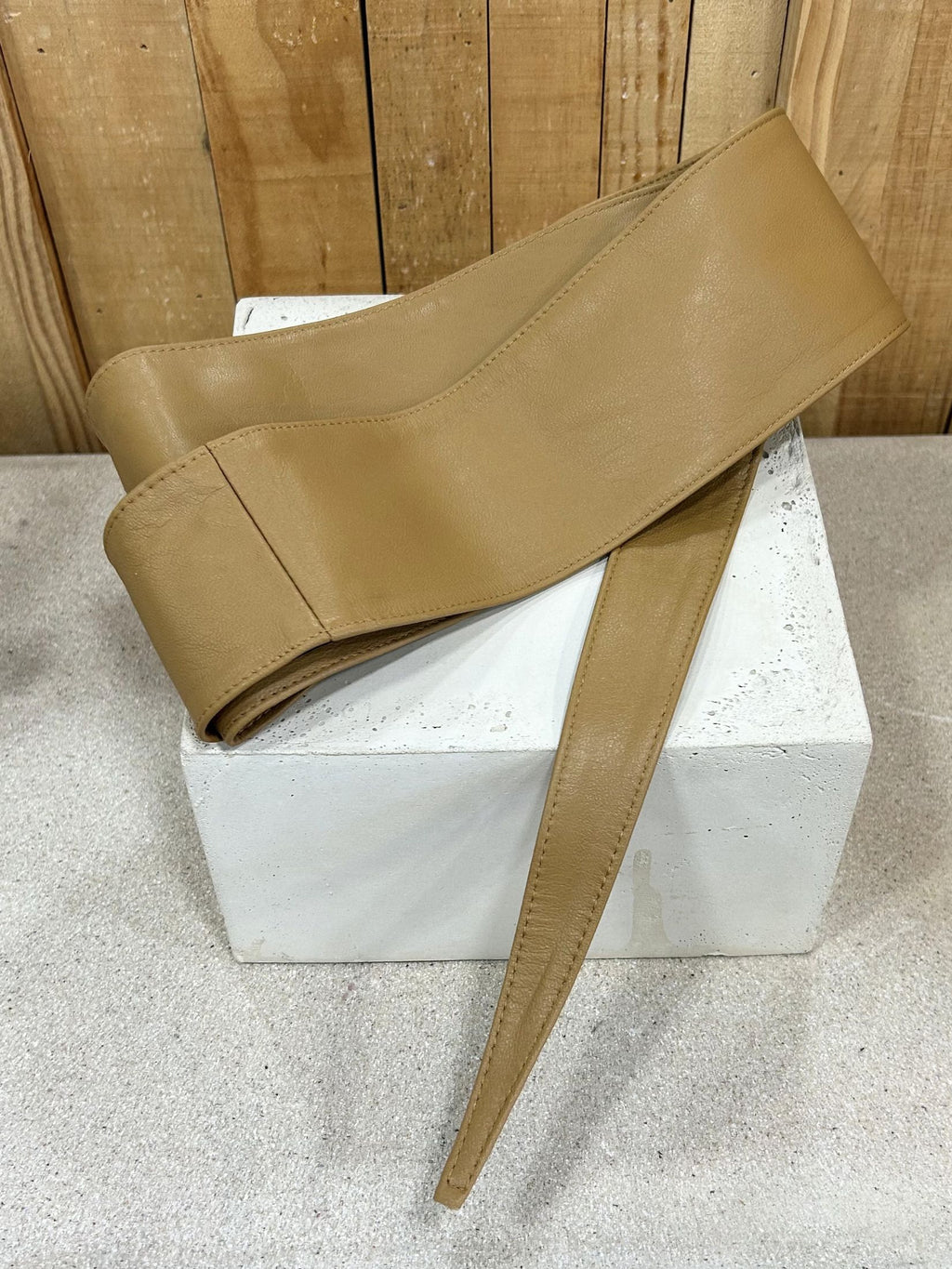 Fajin Piel Napa - Caramelo