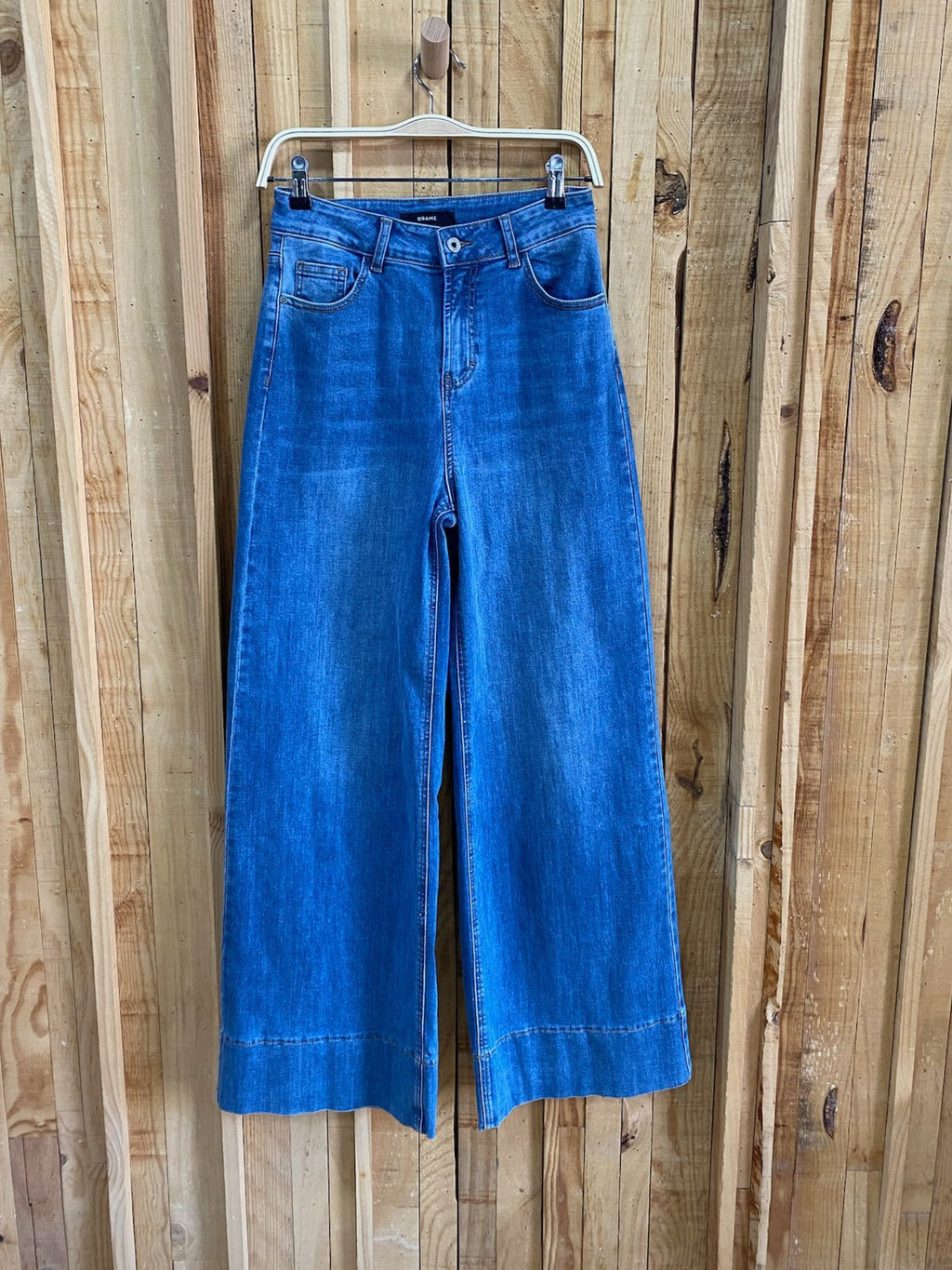 Jean Campana Ancho - Azul Claro