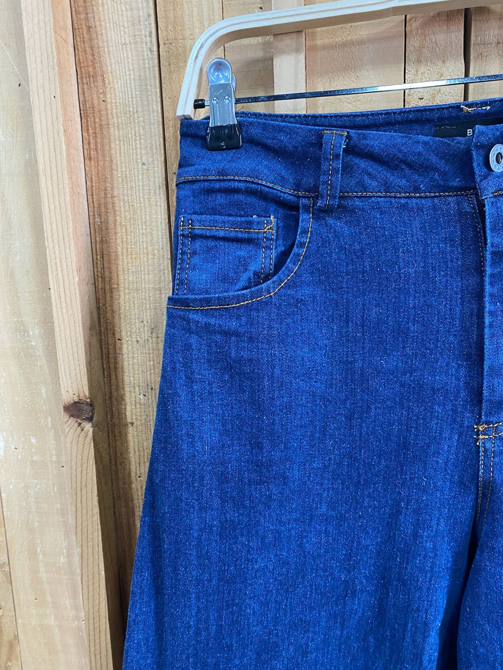 Jean Campana Ancho - Azul Oscuro