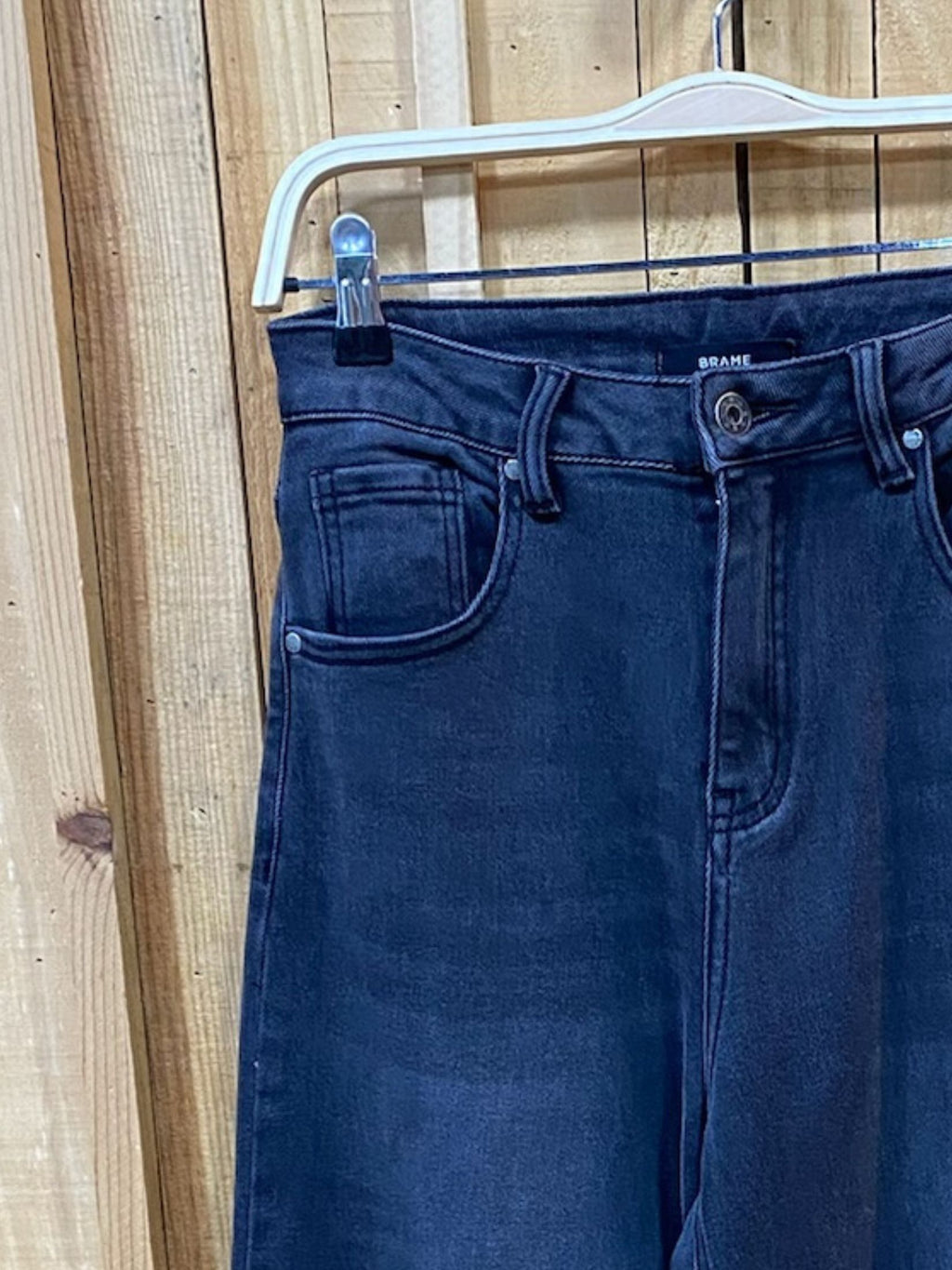 Jean Campana Ancho - Negro lavado