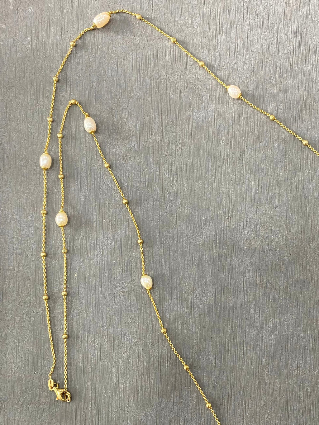 Collar Largo Perlas