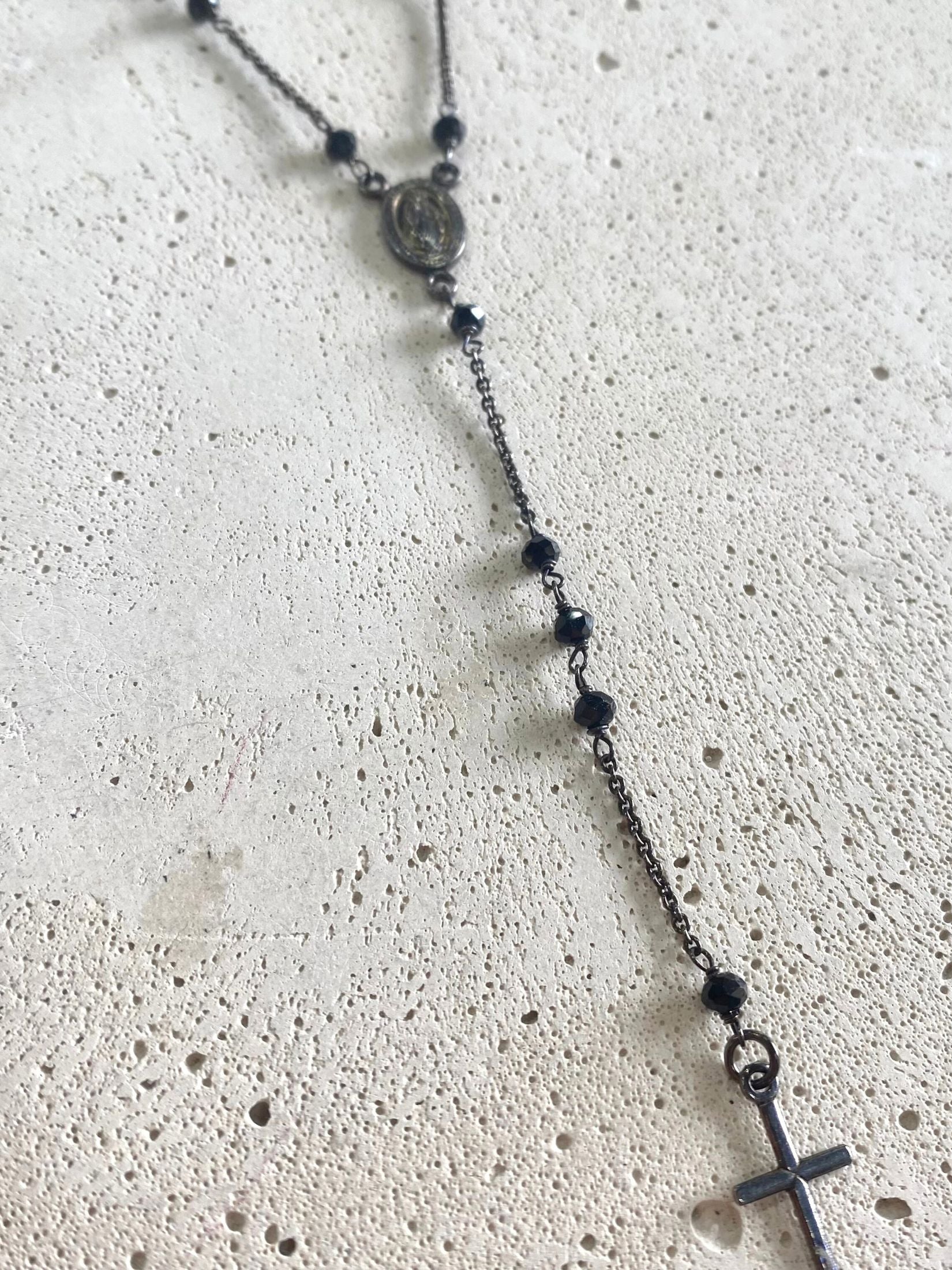 Collar Rosario Rodio y Espinela