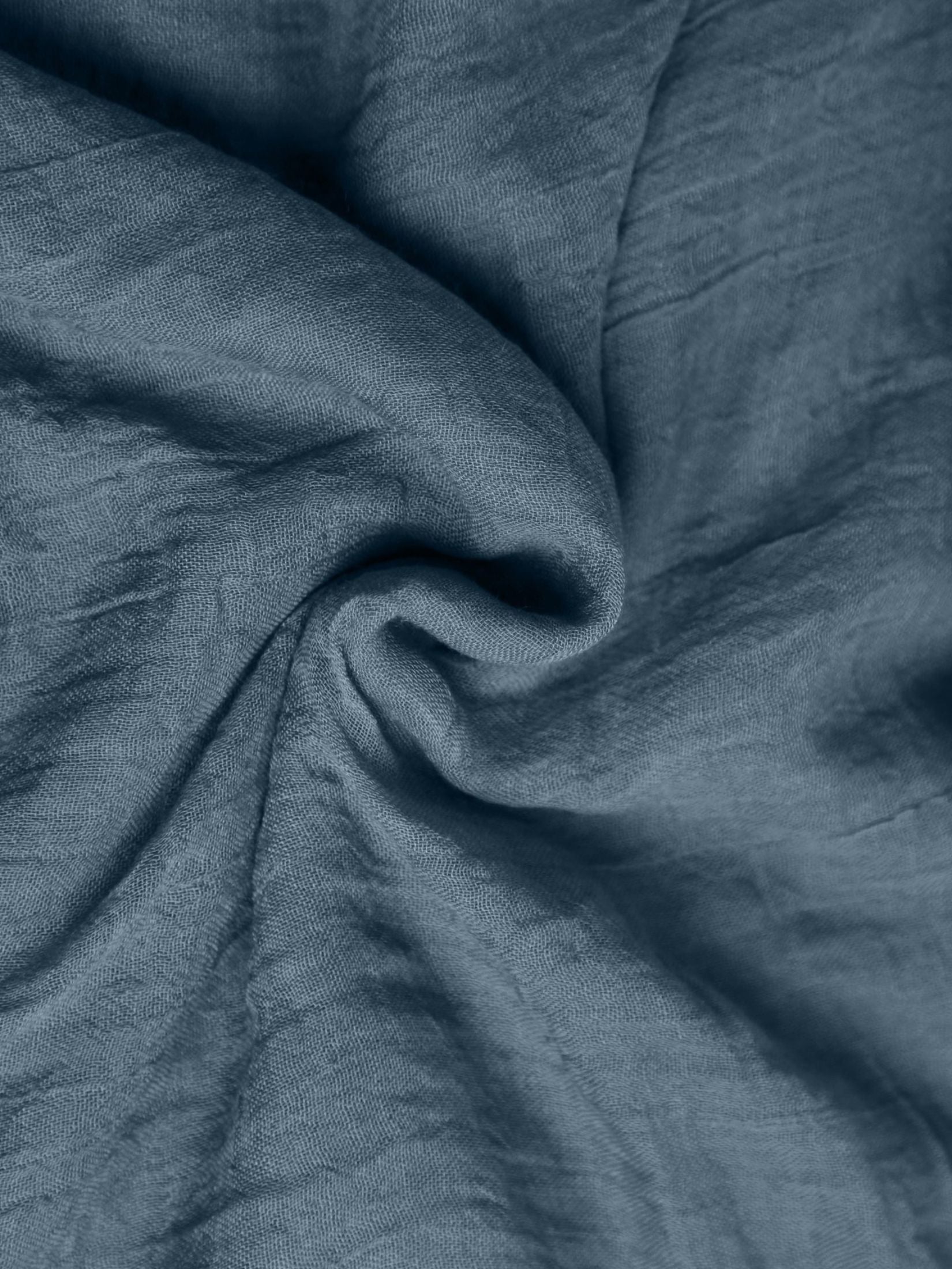 Fular Bambu Azul Grisaceo