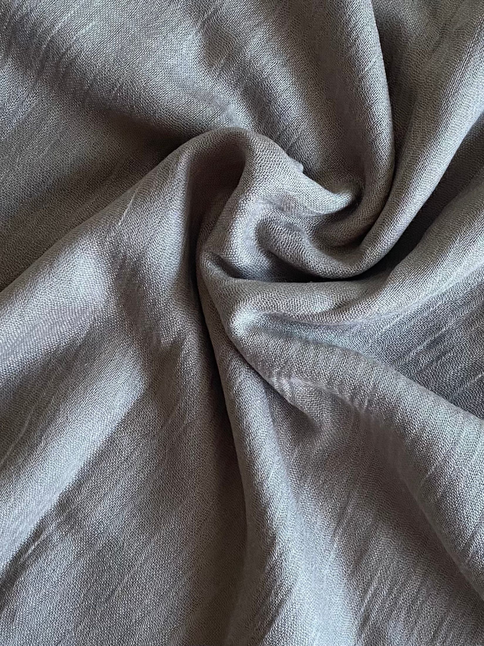Fular Bambu Gris Perla