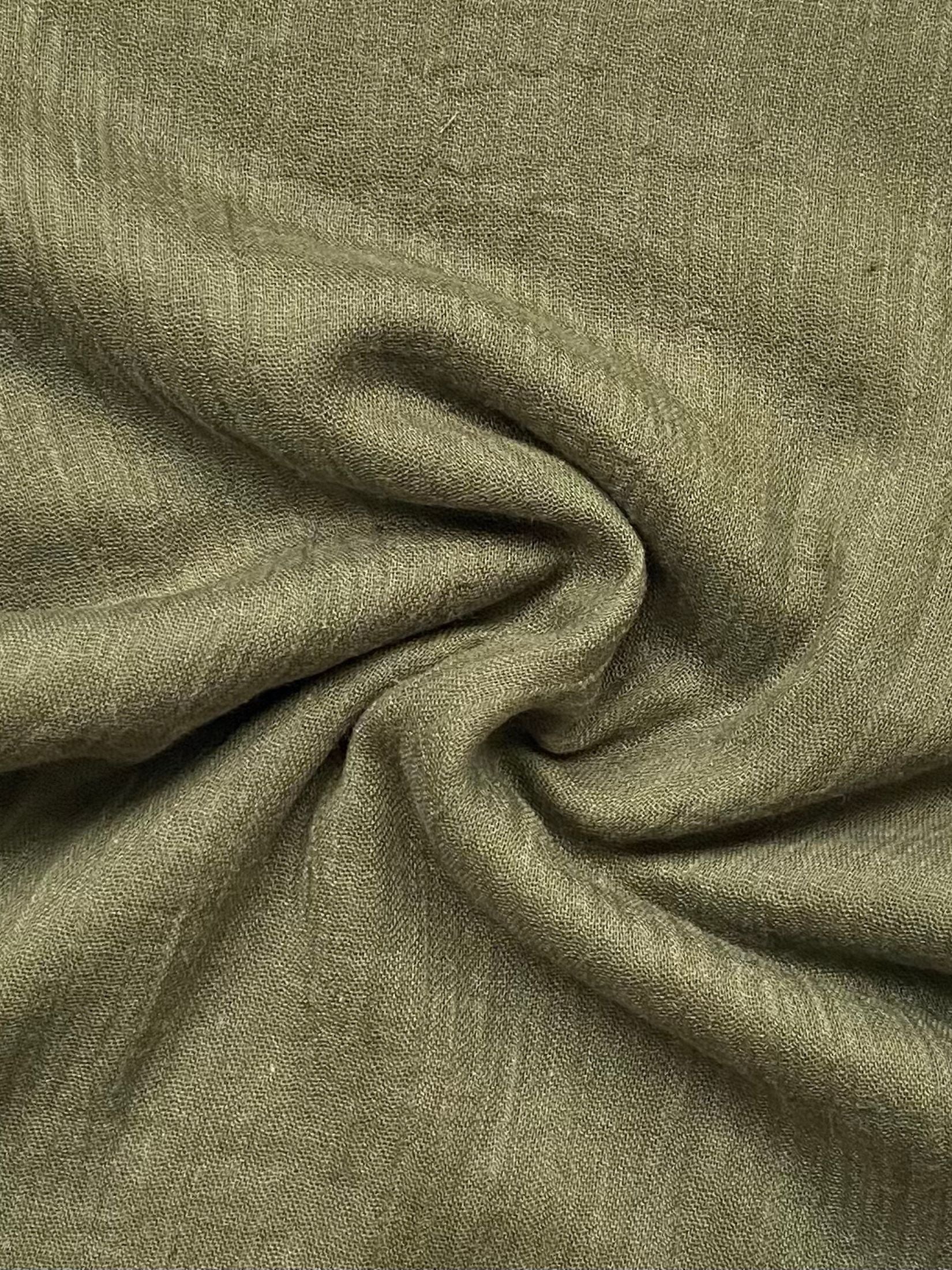 Fular Bambu Verde Kaki